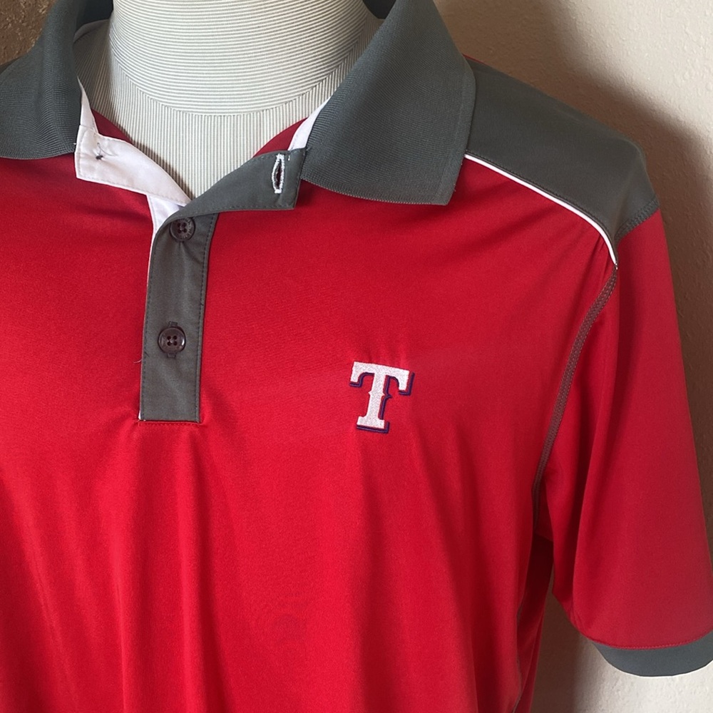 Texas Rangers polo by Antigua. XL. Great condition. - Picture 2 of 6